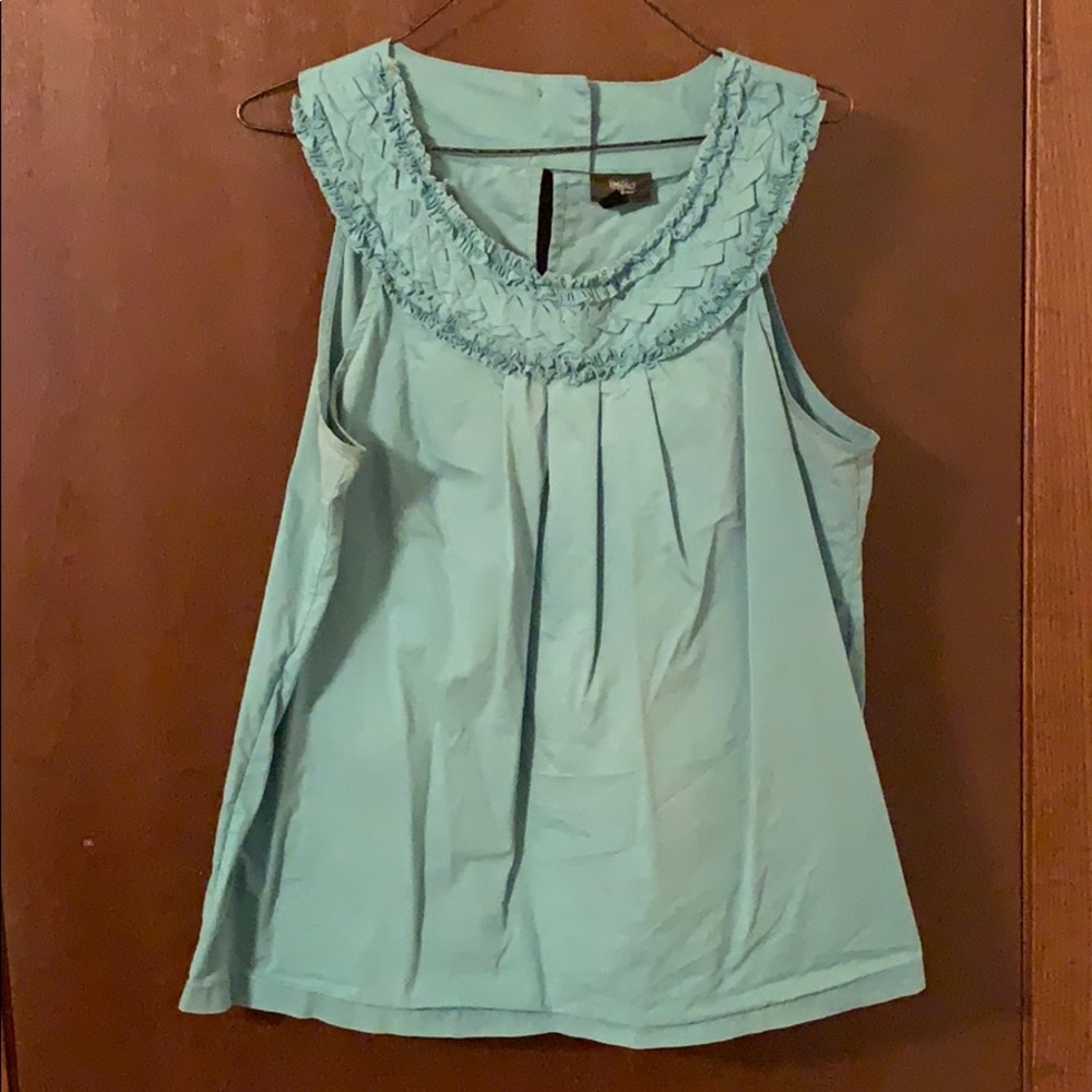 Mossimo teal top